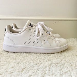 Adidas Cloudfoam Advantage White Sneakers
